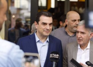 Στο Επιμελητήριο Δράμας και το Lab 40 βρέθηκε ο Κώστας Σκρέκας