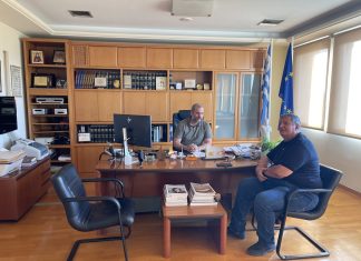Σύσκεψη Εργασίας Επιμελητηρίου και Λιμενικού Ταμείου Χανίων.