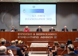 ΕΒΕΑ: Εκλογή των Προέδρων και των αναπληρωτών Προέδρων των τεσσάρων τμημάτων του Επιμελητηρίου