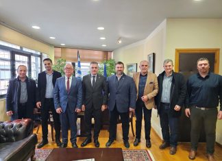Επιμελητήριο Λάρισας: Συνάντηση με Δήμαρχο Λαρισαίων Θανάση Μαμάκο