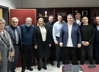 Στο Επιμελητήριο Πιερίας ο Πρόεδρος του Κινήματος Δημοκρατίας, Στέφανος Κασσελάκης