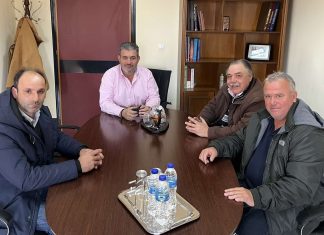 Συνάντηση του Προέδρου του Επιμελητηρίου Πιερίας με τον Αγροτικό Συνεταιρισμό ΠΕΣΚΟ Καρίτσας