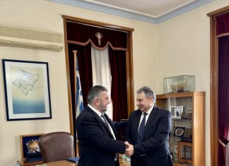 Τελετή Παράδοσης- Παραλαβής Περιφερειακού Επιμελητηριακού Συμβουλίου Αττικής στο νέο Πρόεδρο, Κωνσταντίνο Δαμίγο