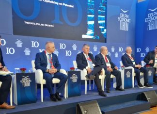 Ο πρόεδρος ΚΕΕΕ στο 10ο Οικονομικό Φόρουμ των Δελφών για τις μικρομεσαίες επιχειρήσεις