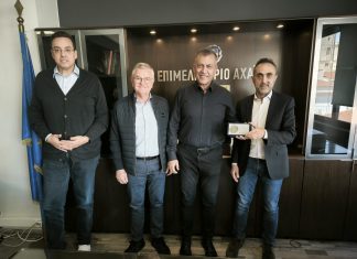 Επίσκεψη Αναπληρωτή Υπουργού Αθλητισμού Γιάννη Βρούτση στο Επιμελητήριο Αχαΐας