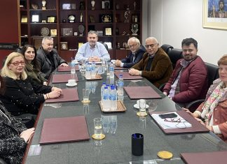 Επίσκεψη στον Προέδρο του Επιμελητηρίου Πιερίας του Διοικητικού Συμβουλίου του ΟΡΦΕΟ