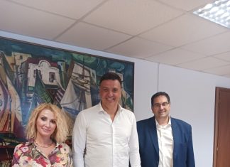 BΕΠ: Συνάντηση προέδρου με τον υπουργό Ναυτιλίας, Β. Κικίλια