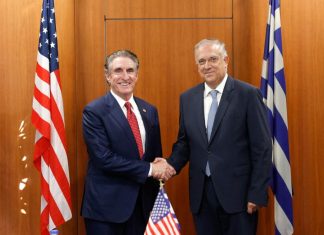 Τ. Θεοδωρικάκος: Στρατηγική συνεργασία με τις ΗΠΑ και στη ναυπηγική βιομηχανία