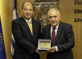 Ε.Ε.Α.: Συνάντηση με αντιπροσωπεία από την κινεζική πόλη Ντογκουάν