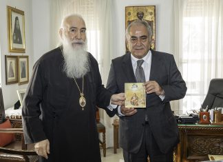 Συνάντηση του Γ. Χατζηθεοδοσίου με τον Μητροπολίτη Νικαίας Αλέξιο