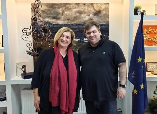 Επίσκεψη του Προέδρου της ΚΕΕΕ κ. Γιάννη Βουτσινά στο Επιμελητήριο Φλώρινας