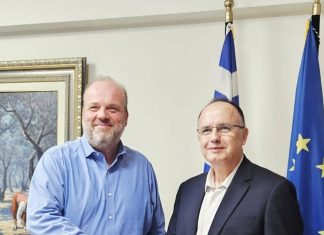 Συνάντηση Πρωτοψάλτη-Μπασδάνη για την προώθηση και εμπορία προϊόντων αλιείας και υδατοκαλλιέργειας